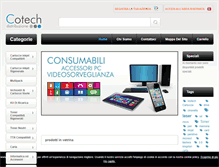 Tablet Screenshot of cotech.it